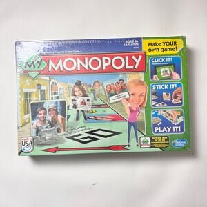 Monopoly Click It Stick It Create Your Own Picture Game